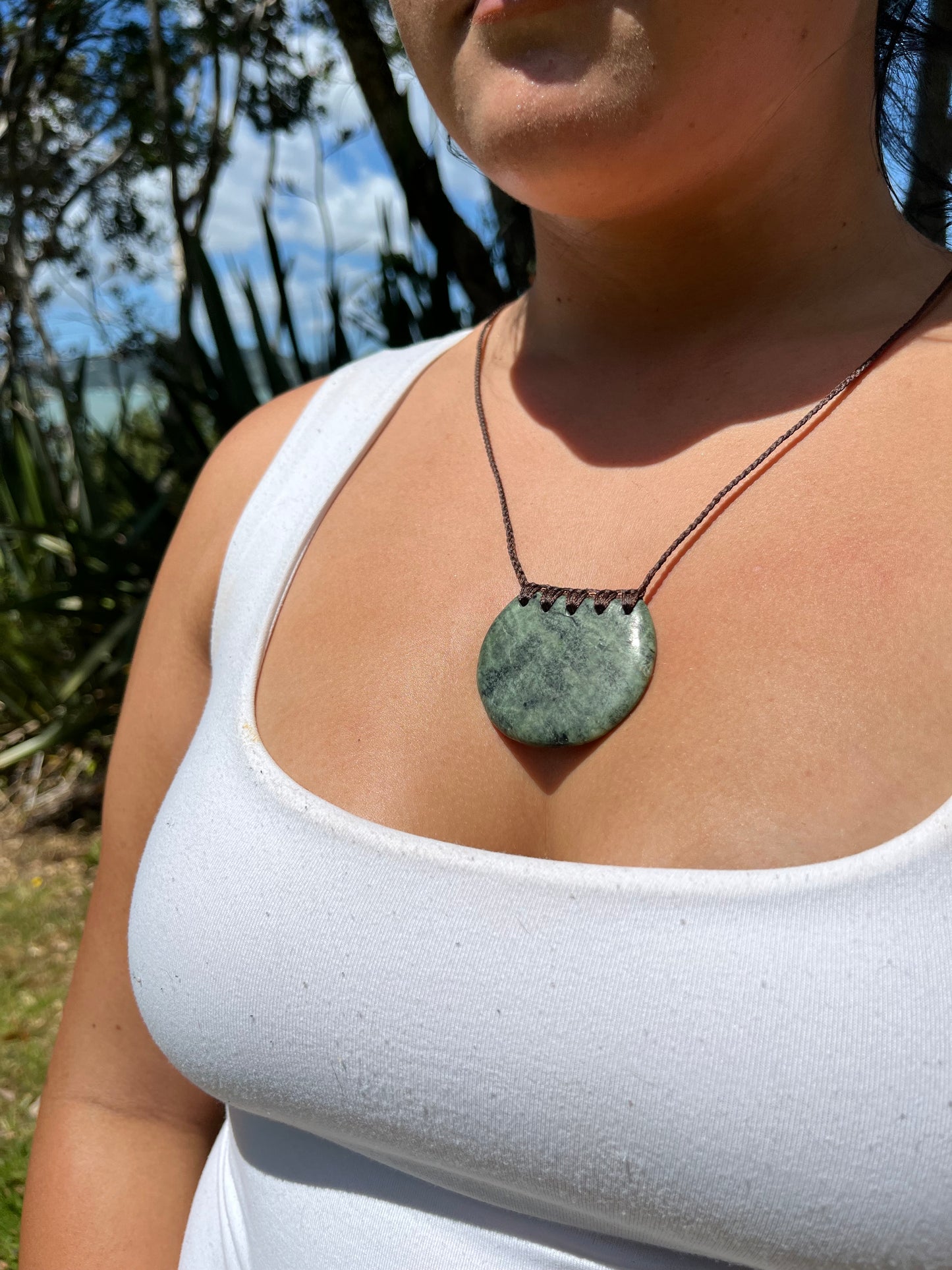 50mm Breastplate - Arahura Pounamu